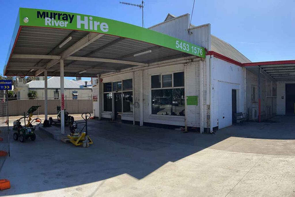 Murray River Hire building