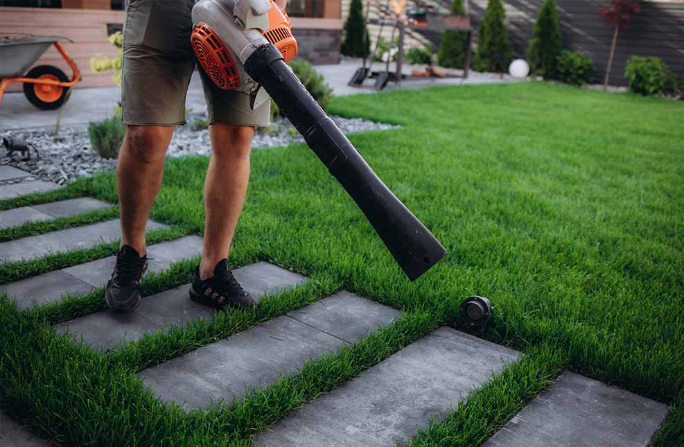 Leaf Blower hire in Barham